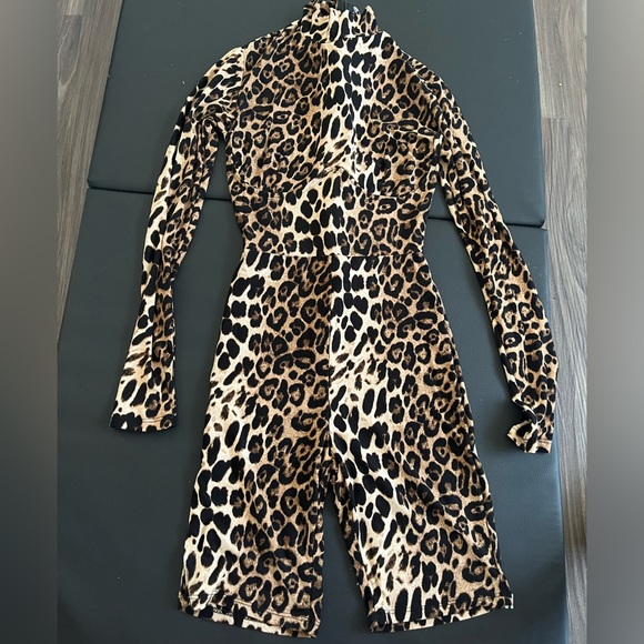 Fashion Nova Pants - Leopard jumpsuit